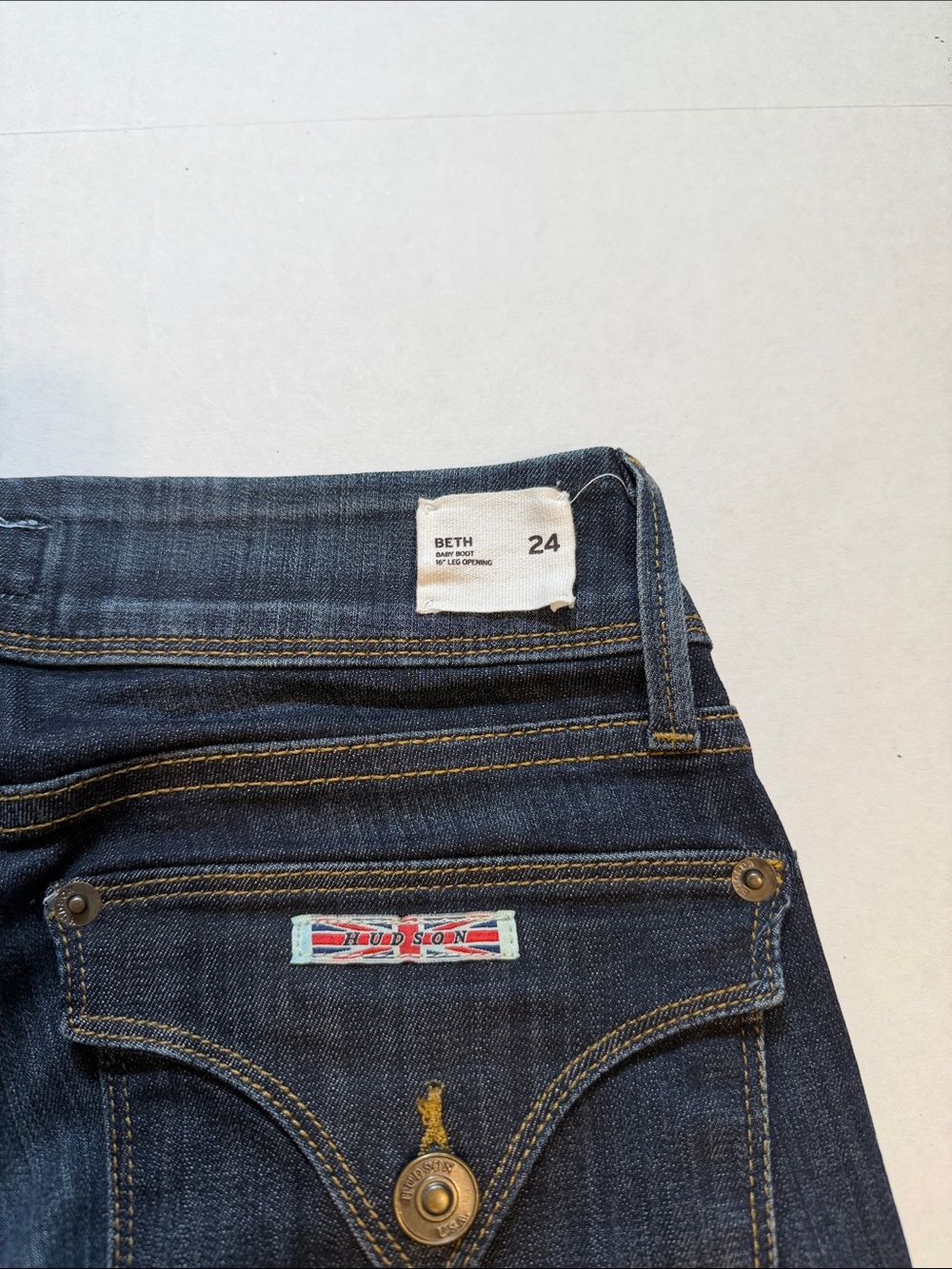 Hudson Beth Mid-Rise Baby Bootcut Jean
Style NAW176DIF - Picture 8 of 11